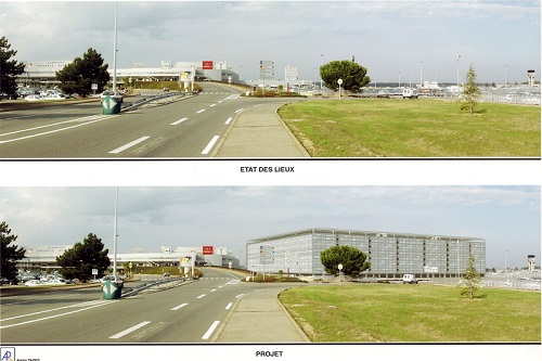 IMAGE INTEGRATION AU SITE PROJET AEROPORT TOULOUSE-BLAGNAC