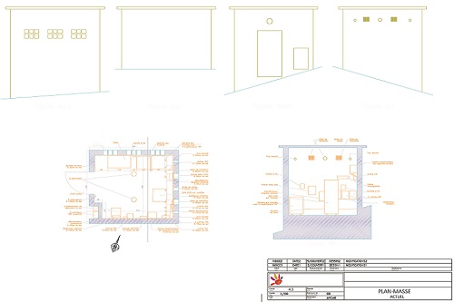 PLAN BATIMENT SITE RADIOTELEPHONIE TDF